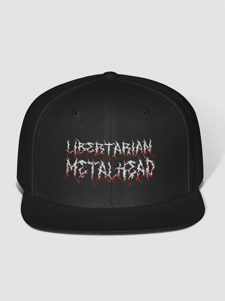 Libertarian Metalhead - Snapback Bloody product image (1)