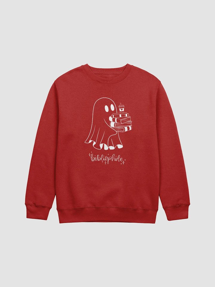 Bibliophile Ghost Crewneck Sweatshirt product image (2)