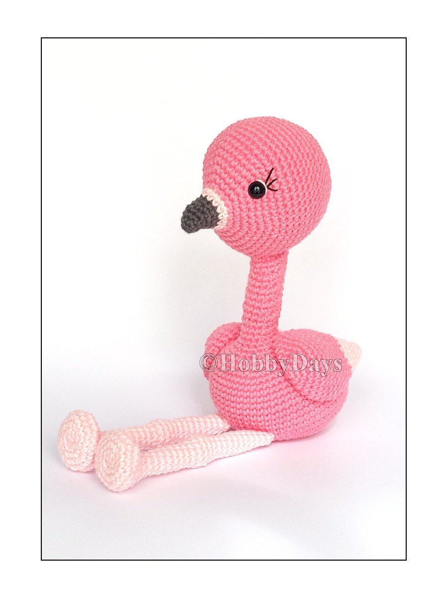 USA PATTERN - Amigurumi Crochet Flamingo product image (4)