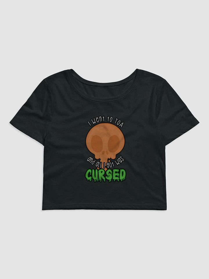 All I Got Was Cursed - Druid - Crop Tee product image (2)