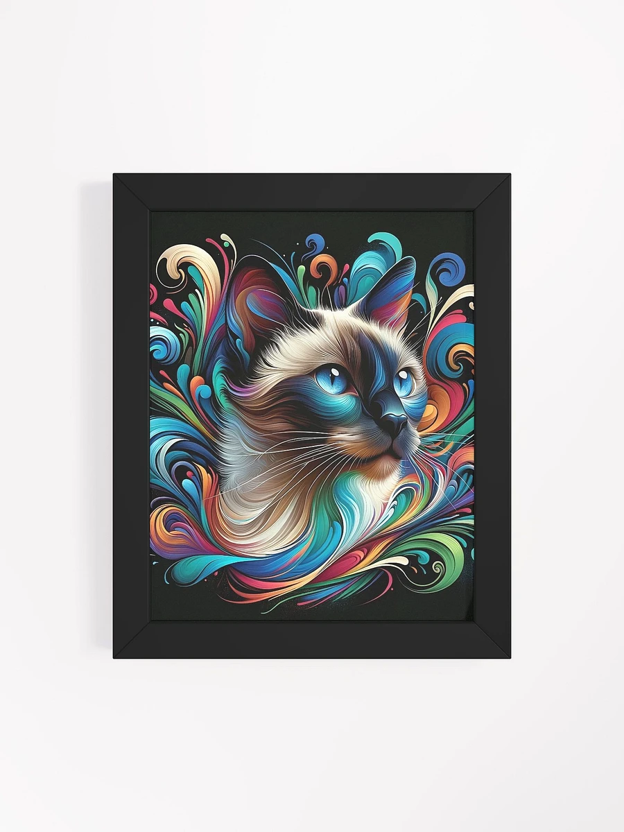 Framed High-Quality Matte Poster (in): Tonkinese 2 product image (61)