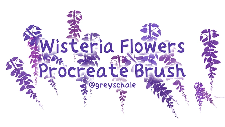 Wisteria Procreate Brushset product image (2)