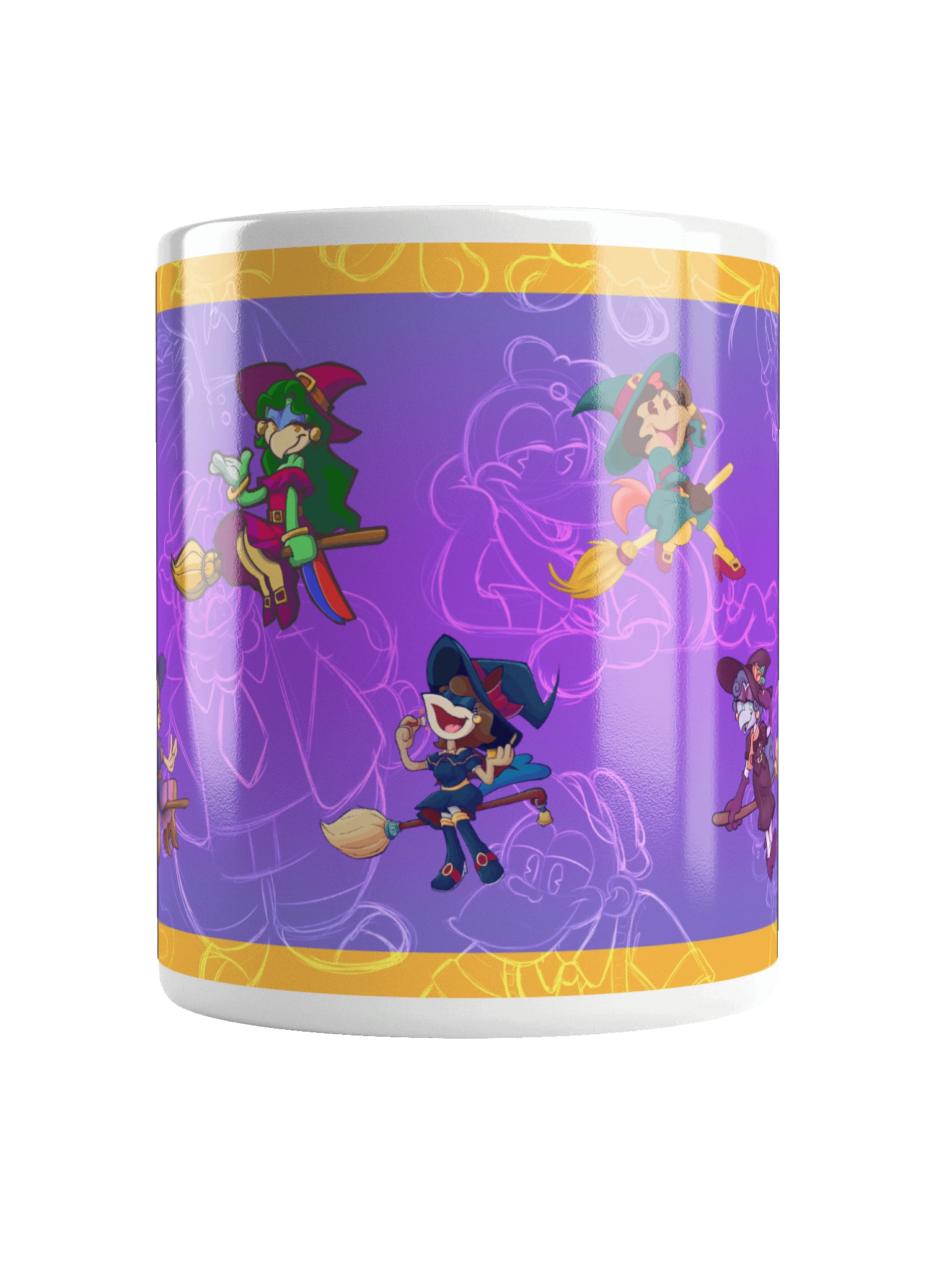 Witchy Crew White Glossy Mug product image (18)