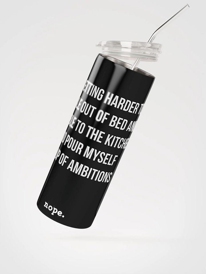 nope. resolute - harder tumbler 1 product image (2)