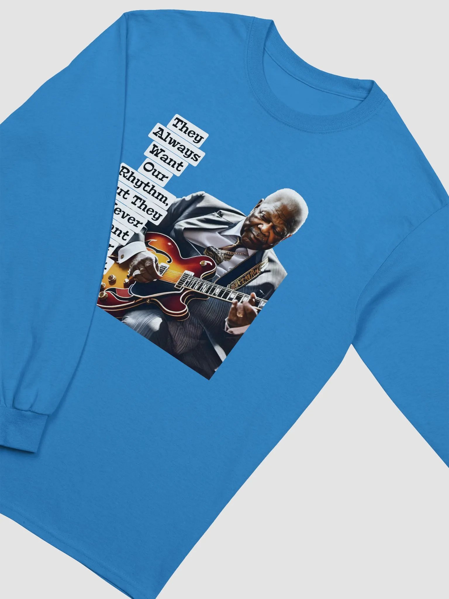 Rhythm & Blues Cotton Long Sleeve T-Shirt product image (3)