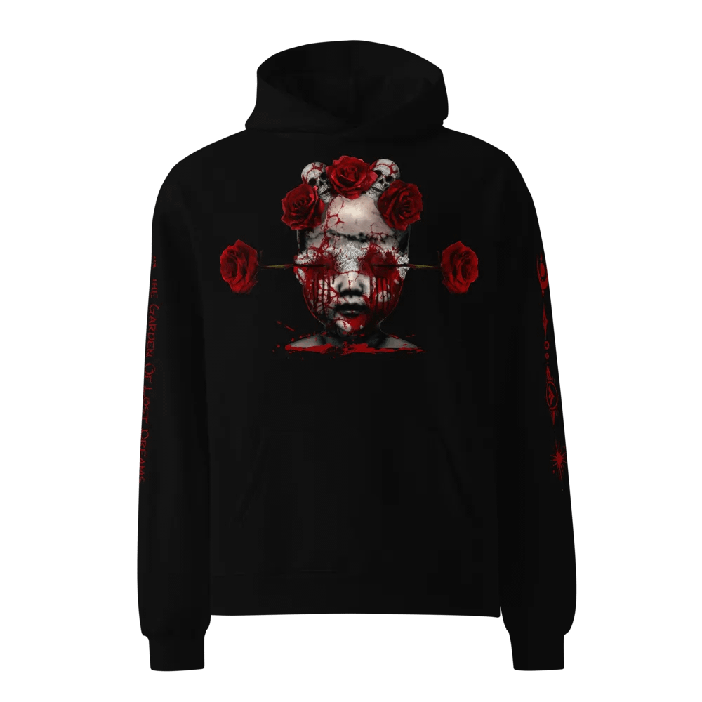 Blood Rose Macabre Hoodie product image (1)