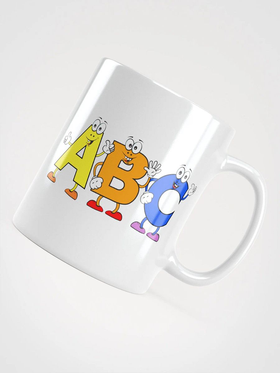 ABC White Glossy Mug product image (10)