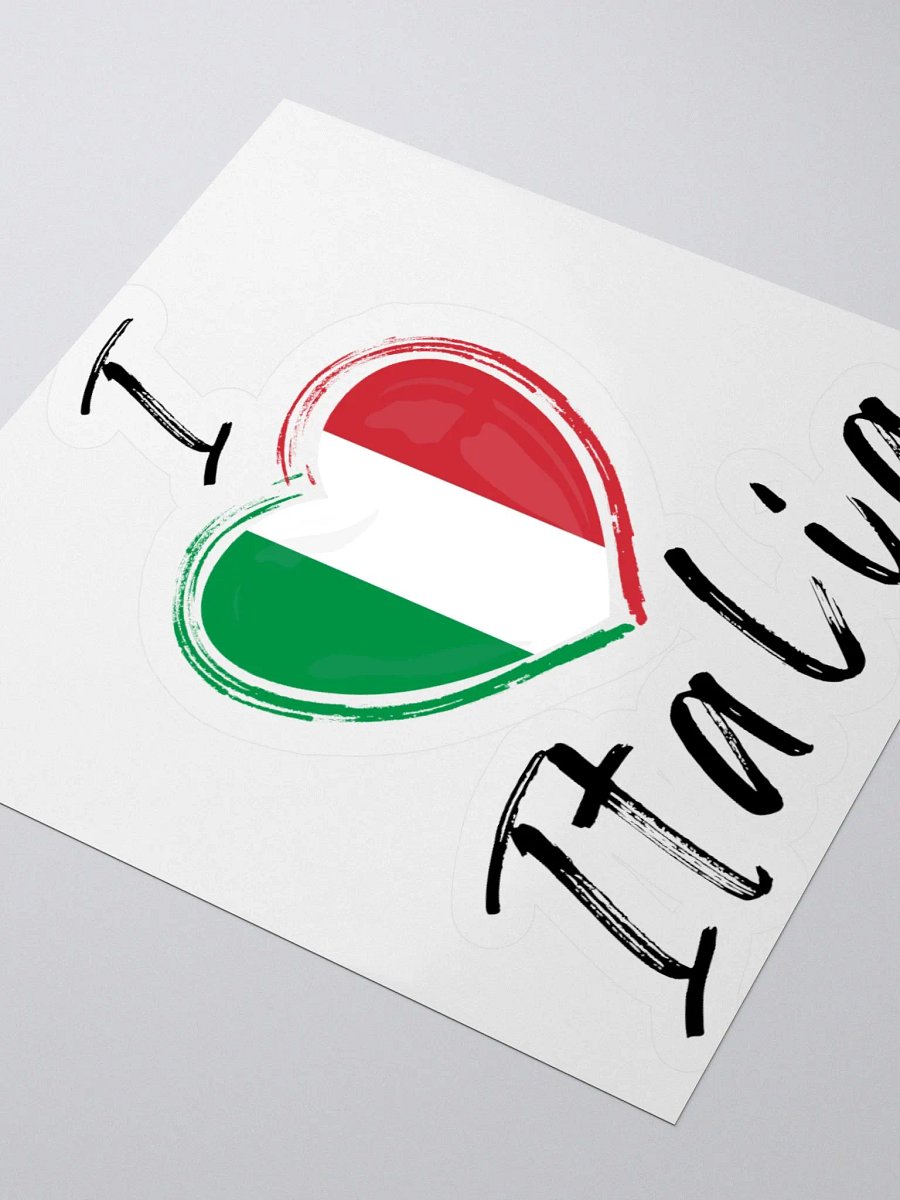 I Love Italia Sticker product image (8)