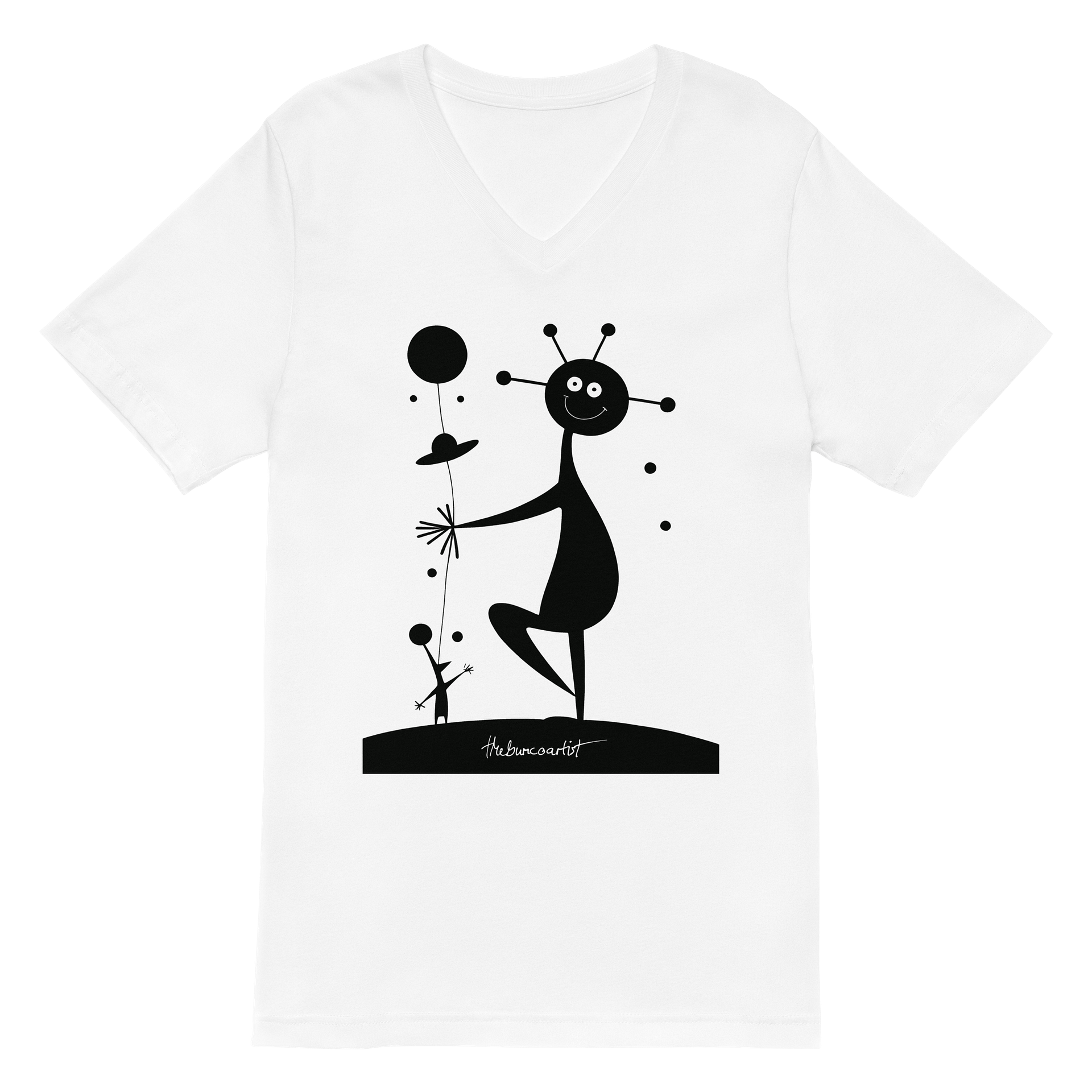 Bella+Canvas Short Sleeve V-Neck Jersey T-Shirt product image (1)