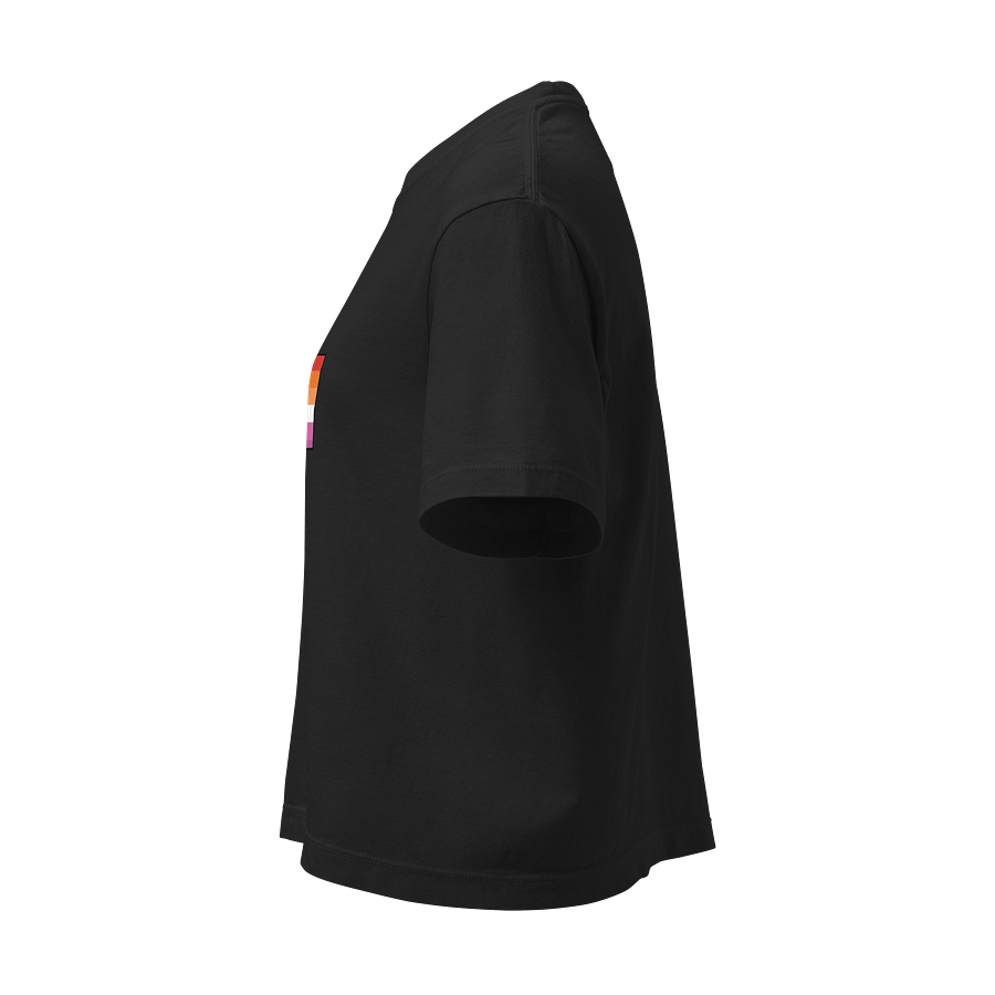 Faulted Pride Flags- Lesbian Shirt product image (3)