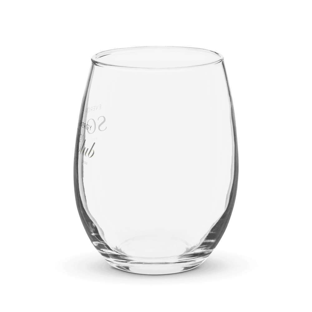 Social Club Stemless Wine Glass | Sip Society product image (2)