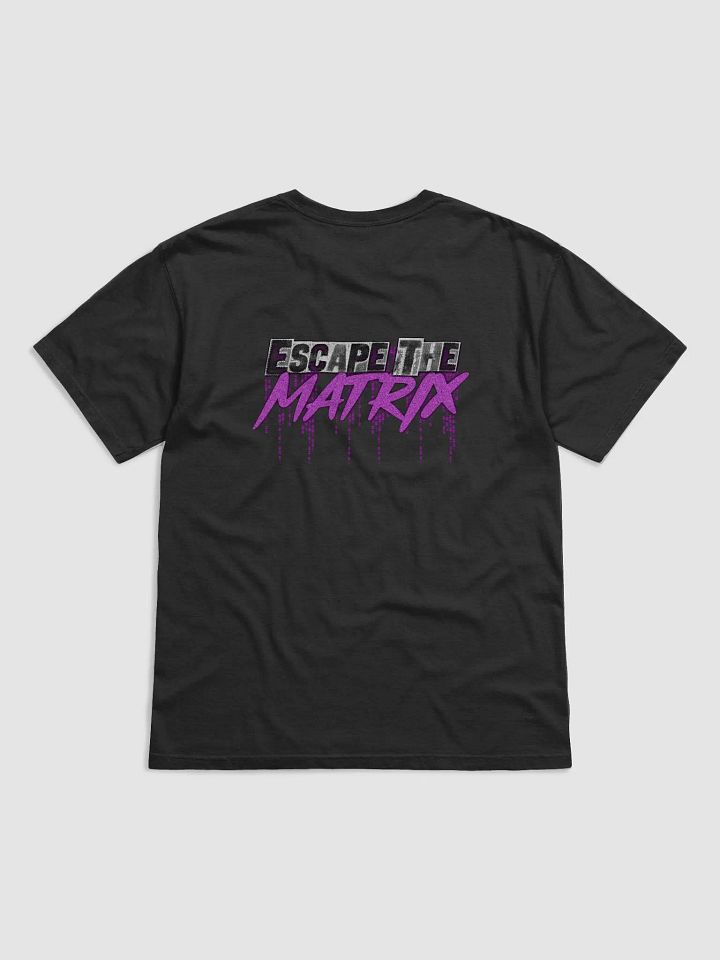 'ESCAPE THE MATRIX' T-Shirt Purple product image (2)