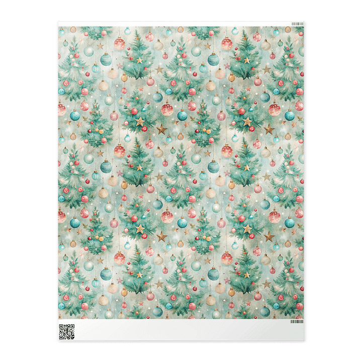 Christmas Tree Wrapping Paper product image (2)