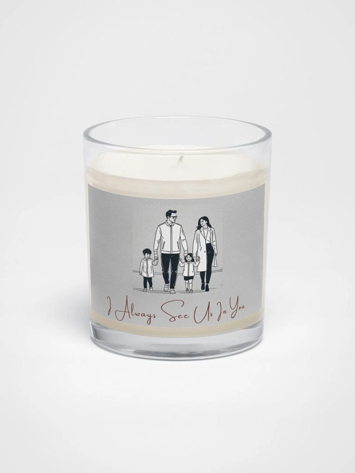 Thanksgiving Family Sketch Soy Wax Candle product image (1)