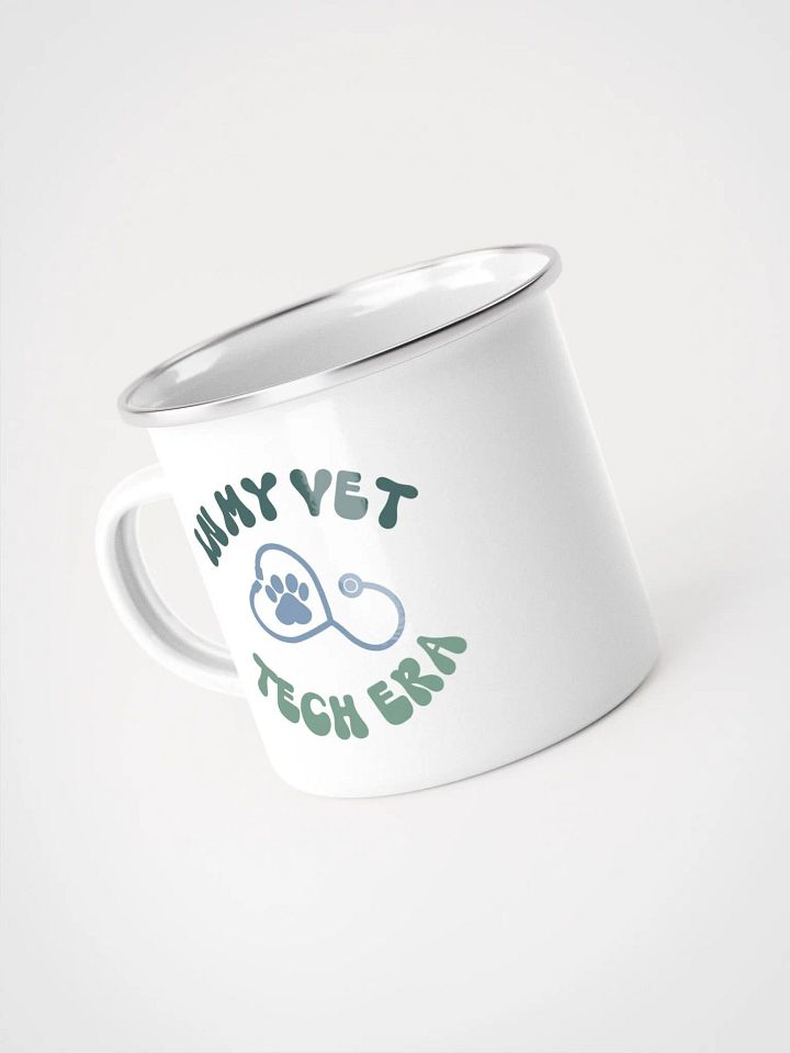 "In my vet tech era" enamel Mug product image (2)