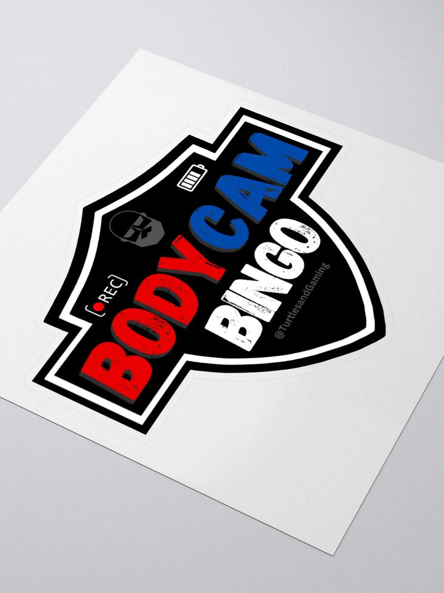 Bodycam Bingo Sticker product image (3)