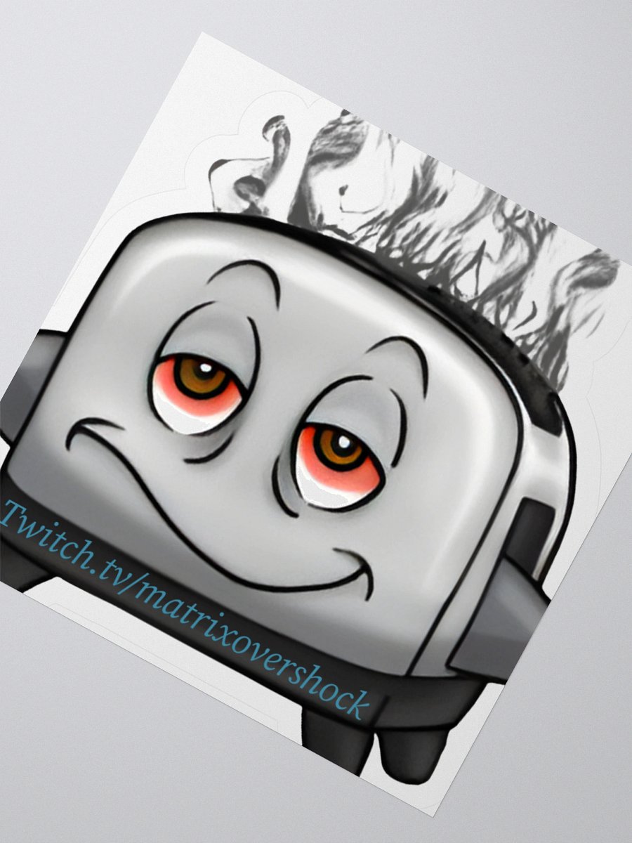 3x3 Toasty Emote Sticker product image (2)