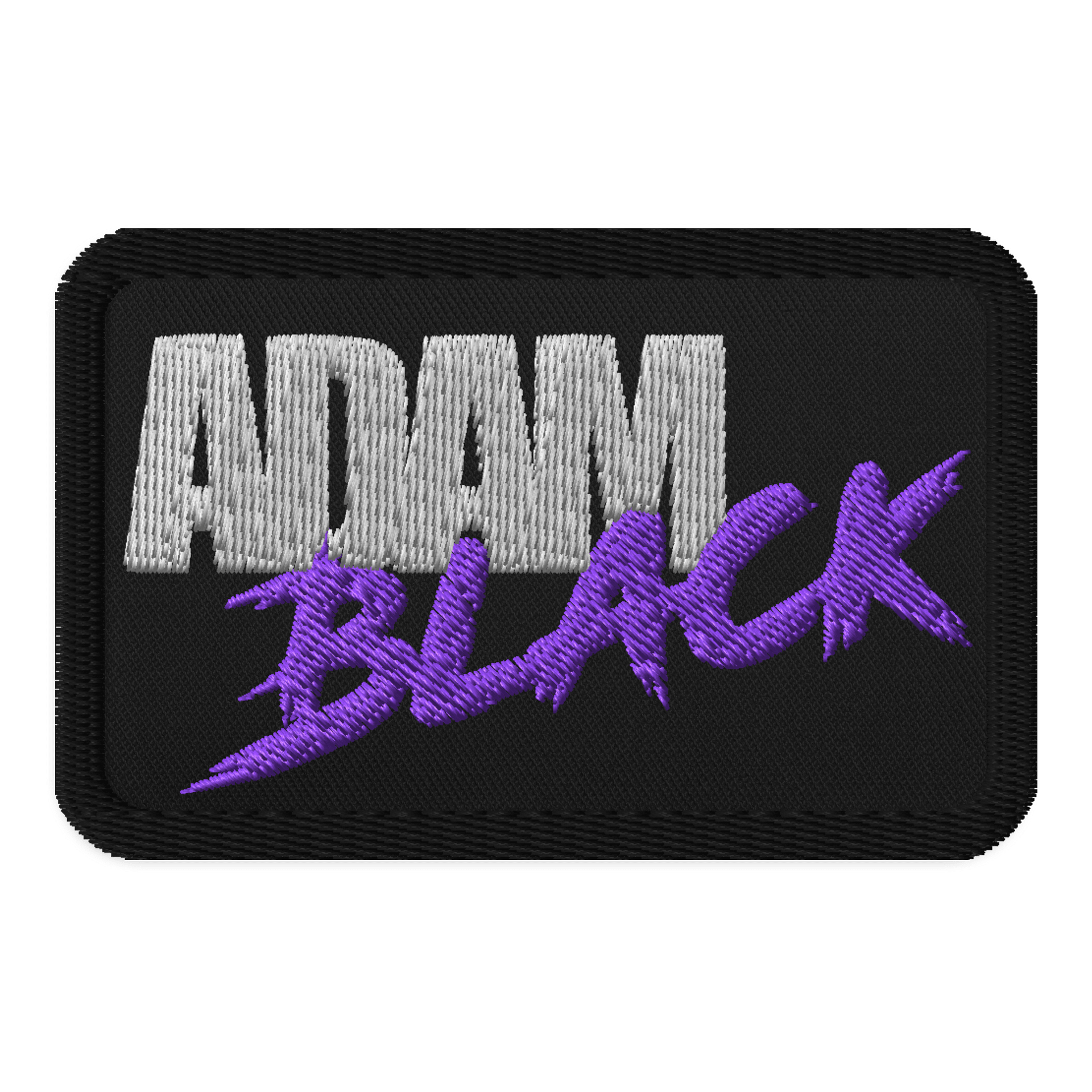 Name Logo Embroidered Patch product image (1)