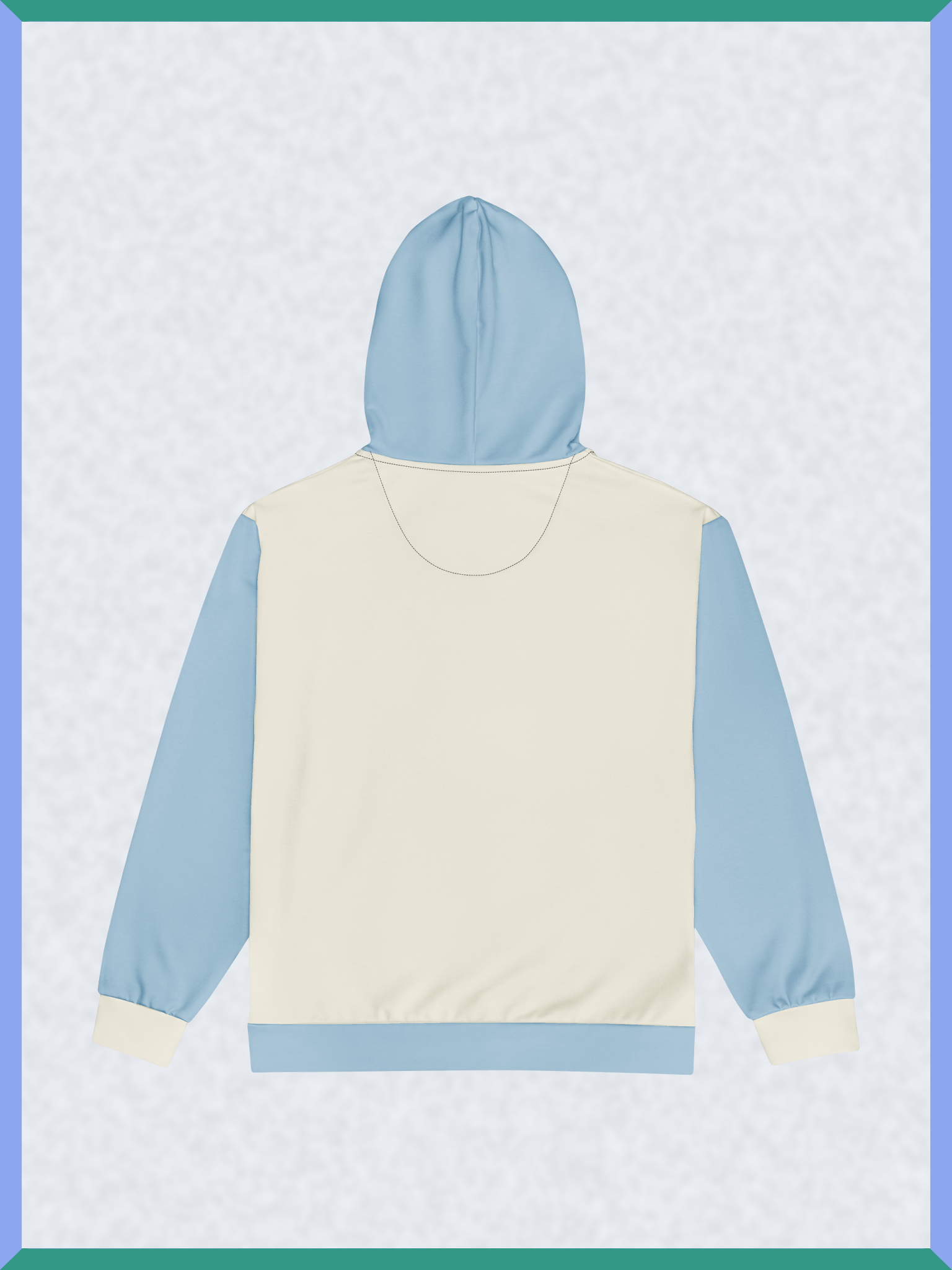 Acetaminophen Ace - Blue-Sleeved Zipper Hoodie product image (2)