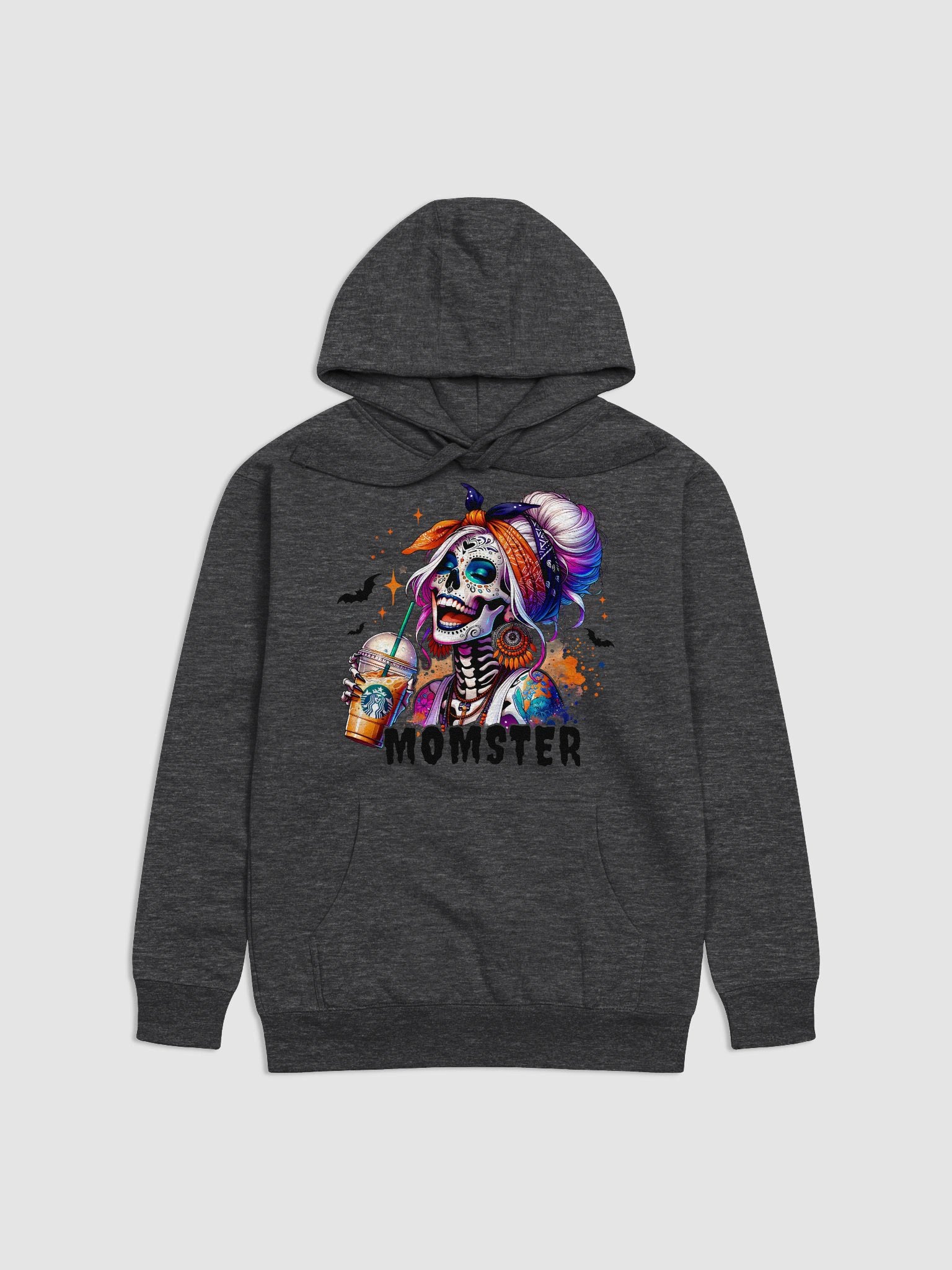 Vibrant Skeleton Vibes Hoodie product image (3)