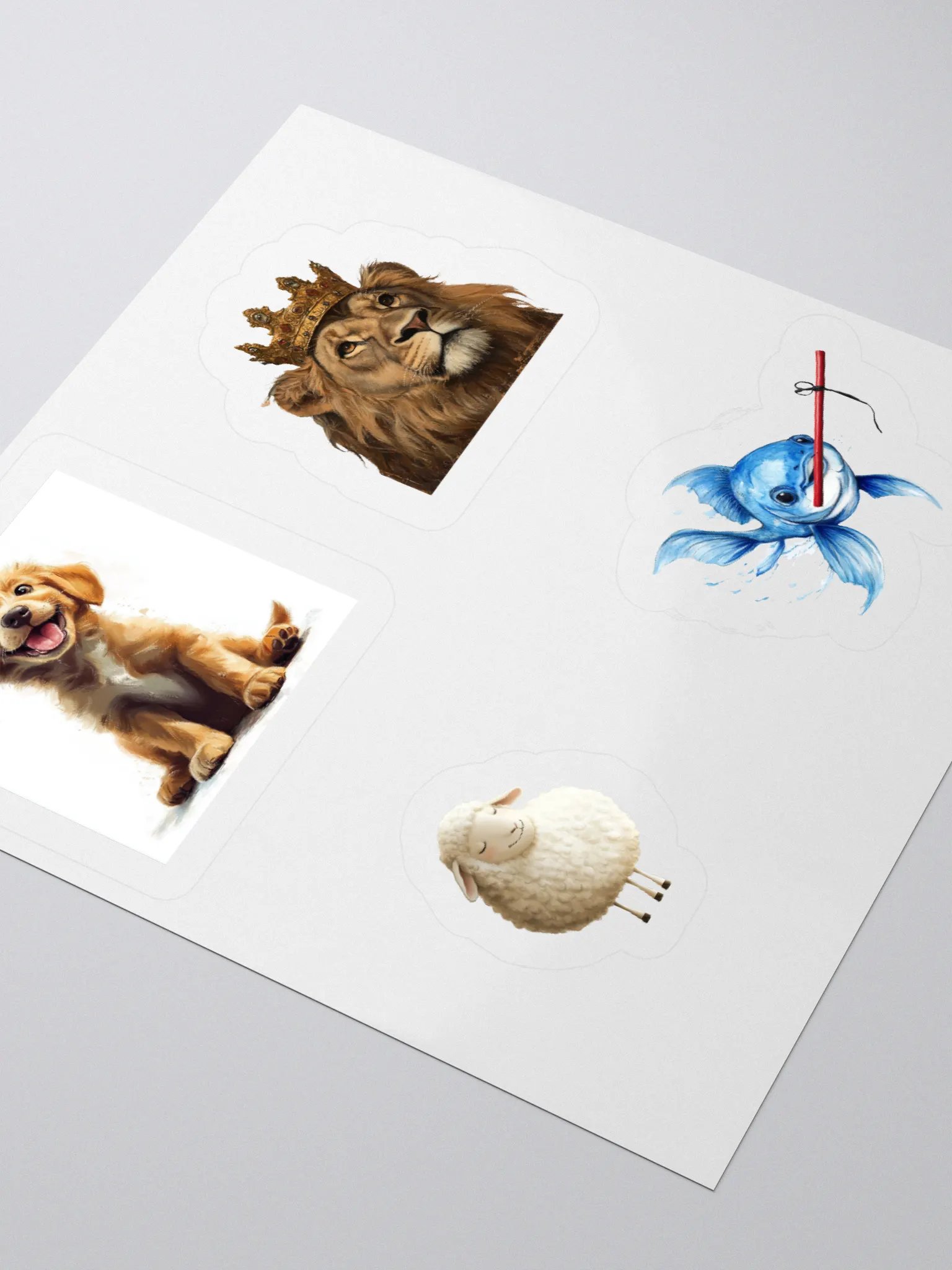 Royal Animal Kingdom Sticker Set product image (8)