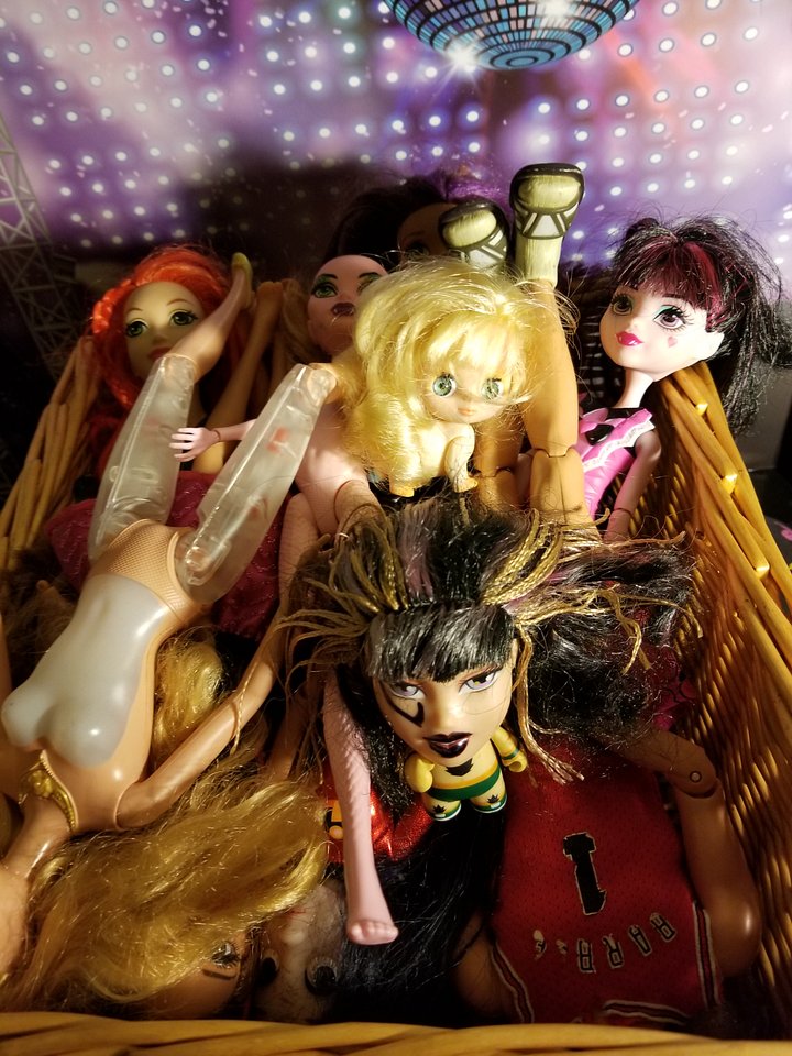 LARGE Fashion Doll Junk Box product image (2)