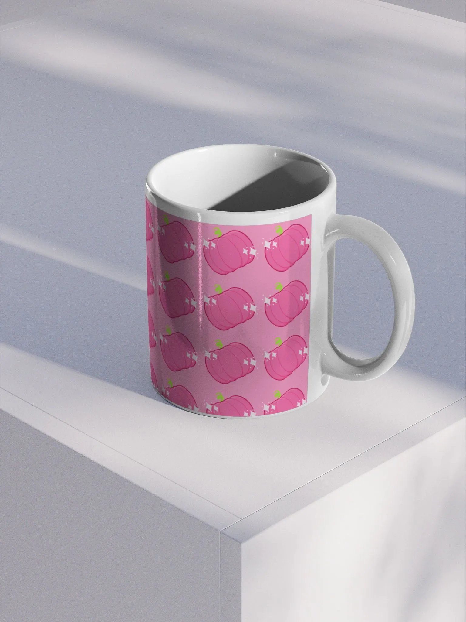 repeating pumpkins mug product image (2)