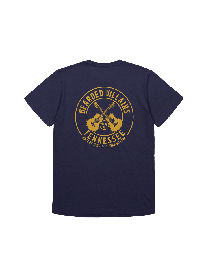 TSV Bearded Villains Tennessee Preds Yellow Edition T-Shirt | Premium Design | Southern Brotherhood Tee product image (8)