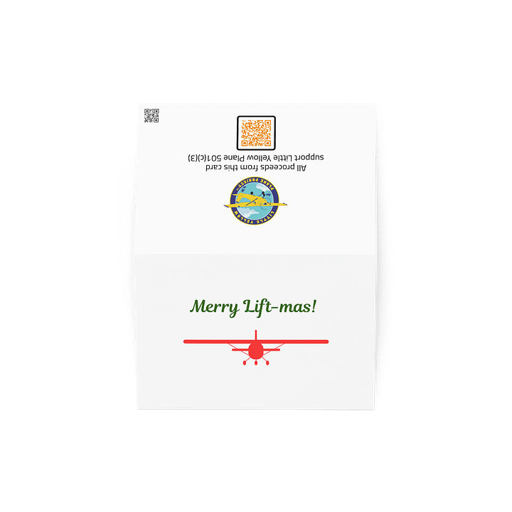 Merry Lift-mas Card- High Wing product image (2)