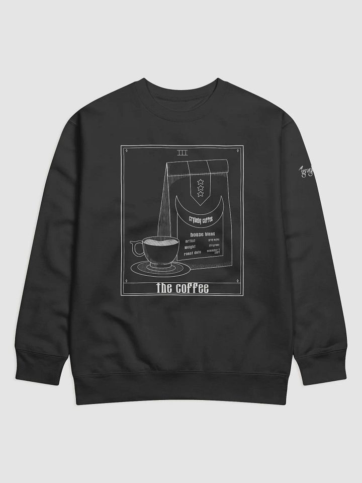 The Coffee Tarot Card Sweatshirt product image (1)