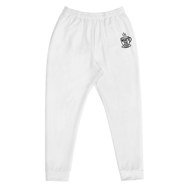 What's The Tea? Joggers - White product image (1)