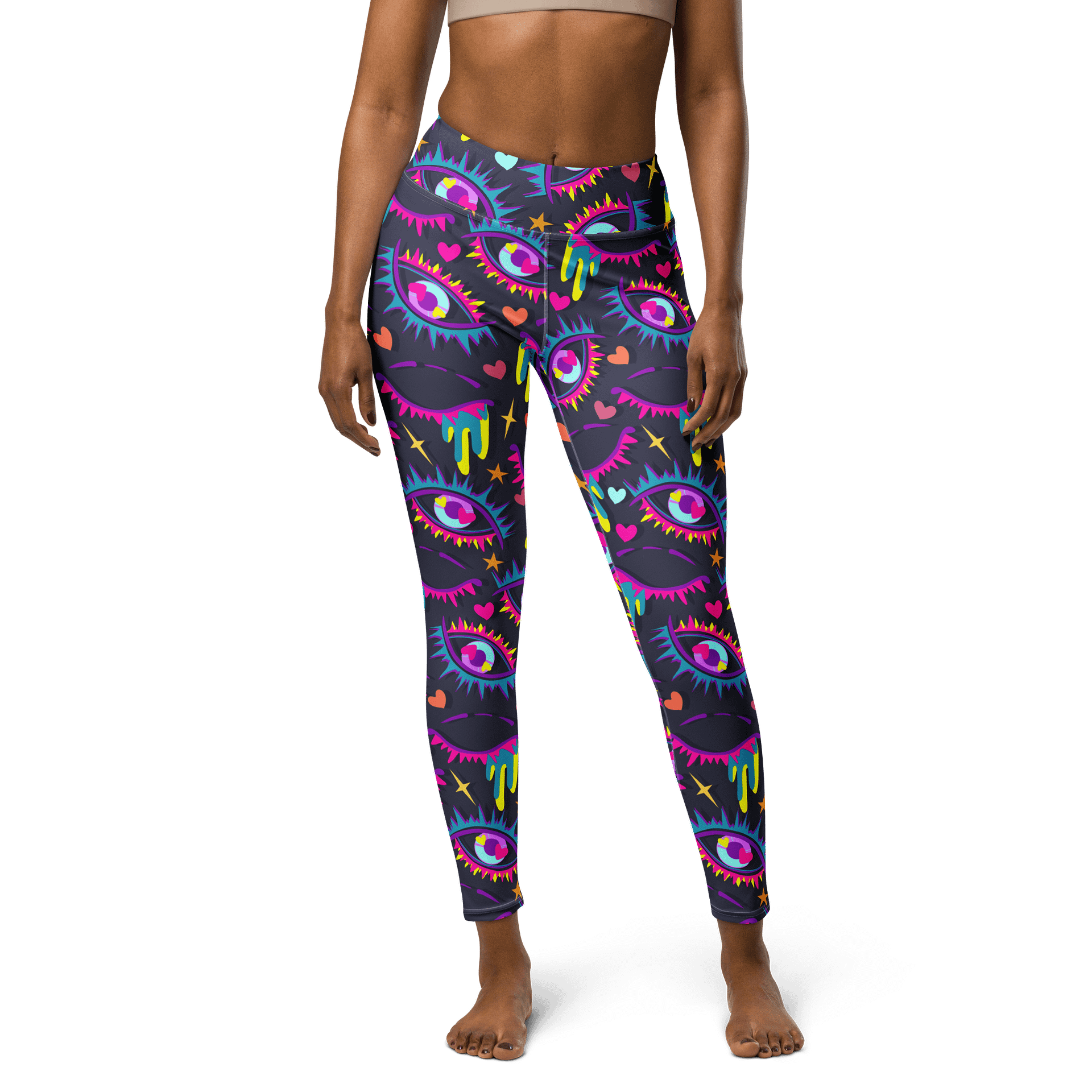 XS-XL Teal Eye Leggings 2.0 product image (1)