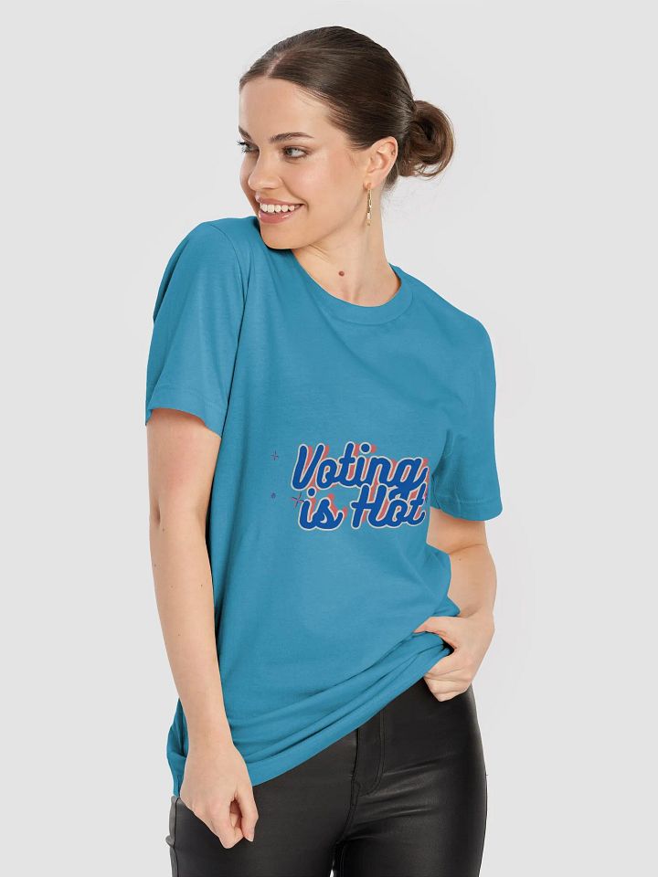 Voting is Hot Script T-Shirt product image (2)