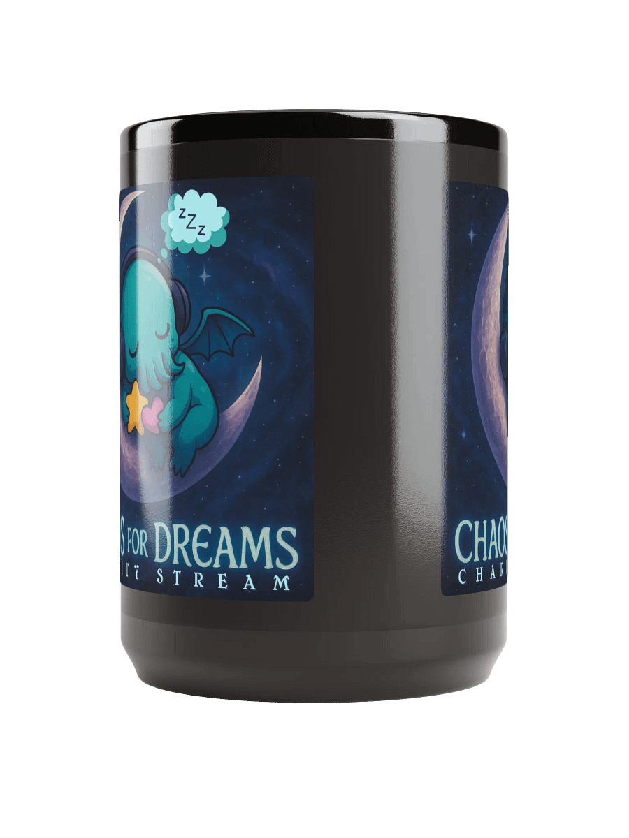 Chaos for Dreams Black Mug product image (5)