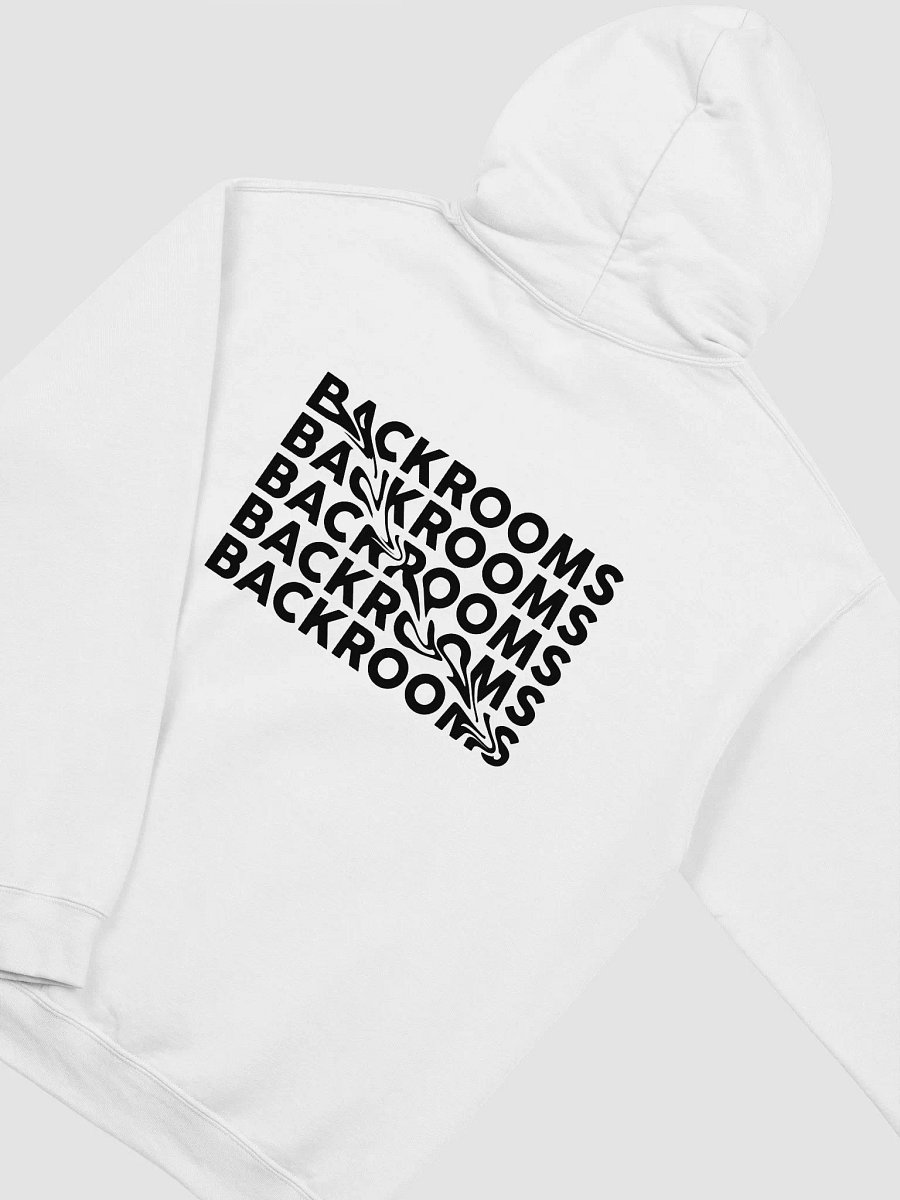 Y2K Backrooms White Hoodie product image (4)