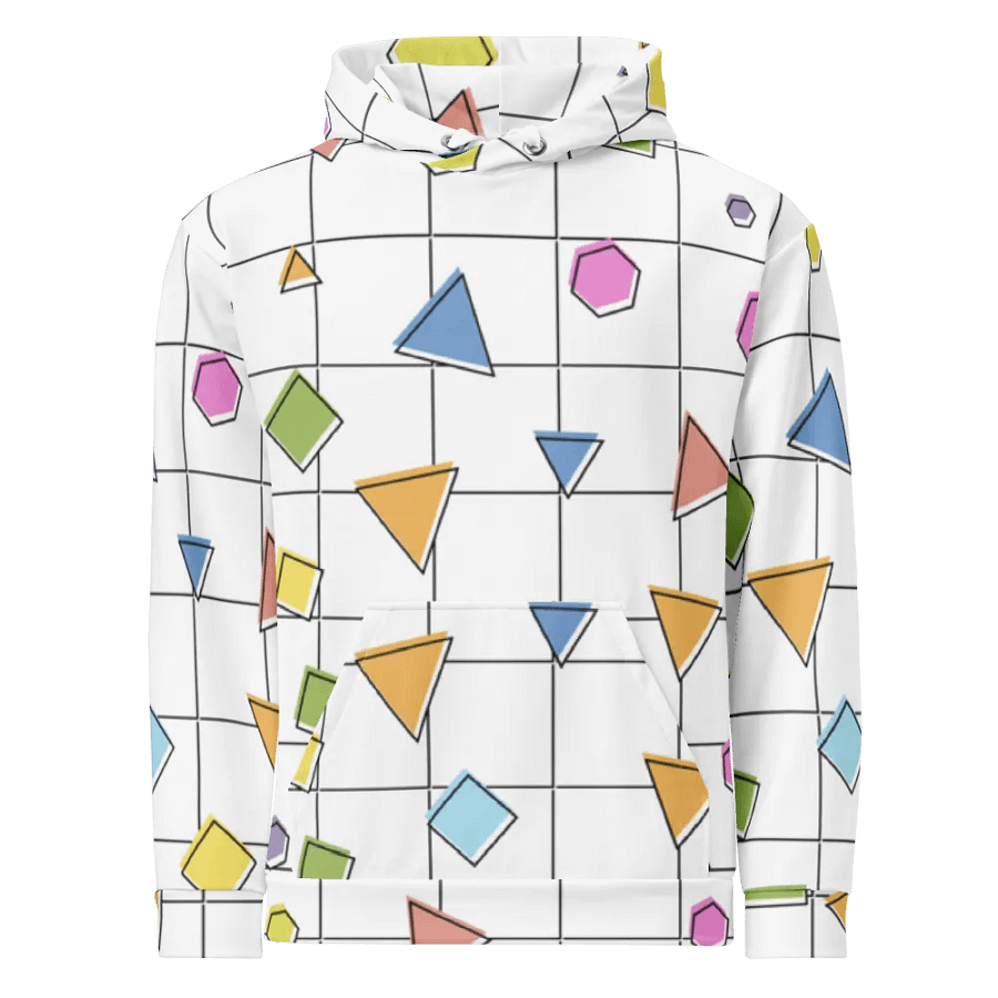 Geometric Fusion Unisex Hoodie product image (6)