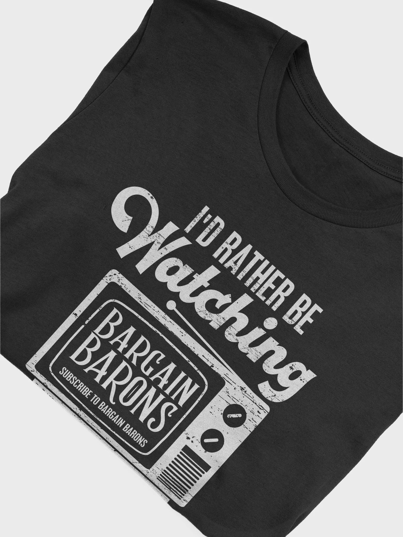 I'D RATHER BE WATCHING BB (Dark Crew-Neck) product image (4)