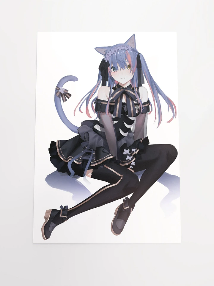 Neko Girl Sit Poster product image (3)
