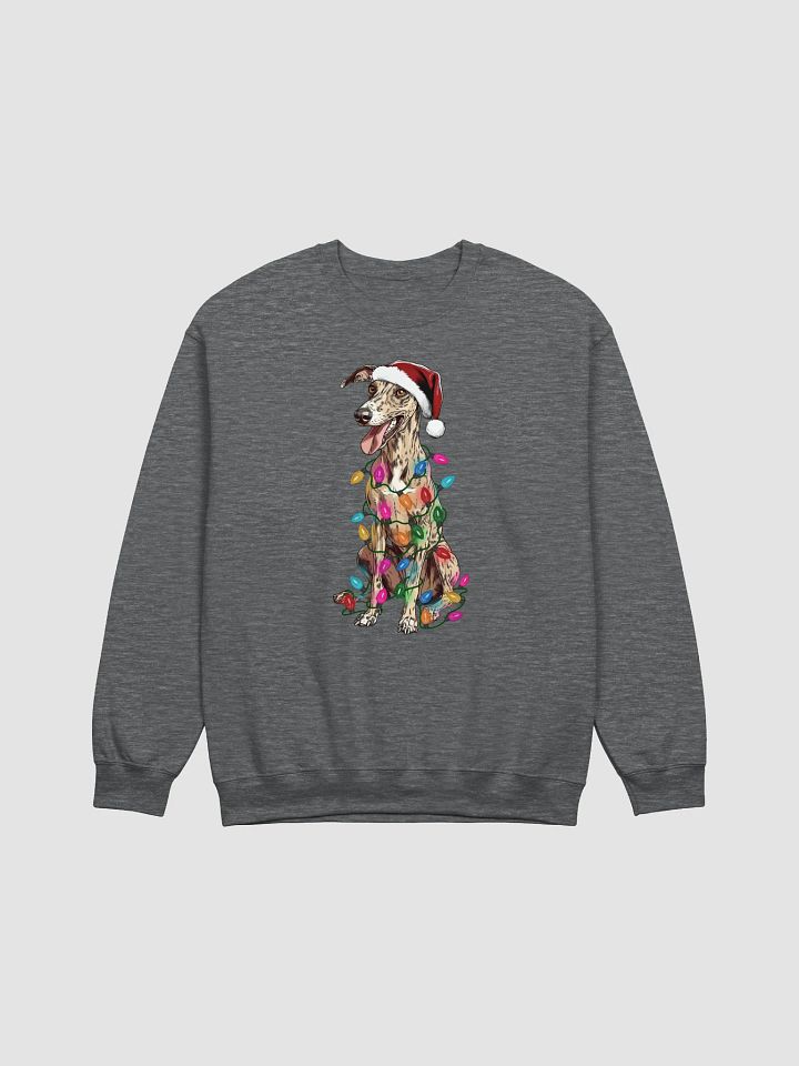 Funny Whippet(Brindle) Christmas Sweatshirt product image (3)