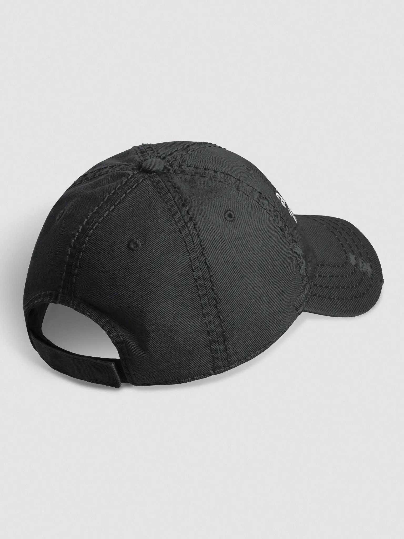 Ain't Worried 'Bout Nothin' Distressed Hat product image (9)