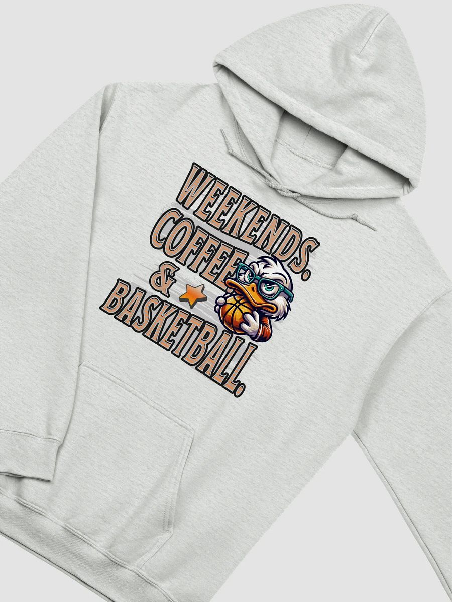 Weekends Coffee And Basketball Duck Vibes Hoodie product image (2)