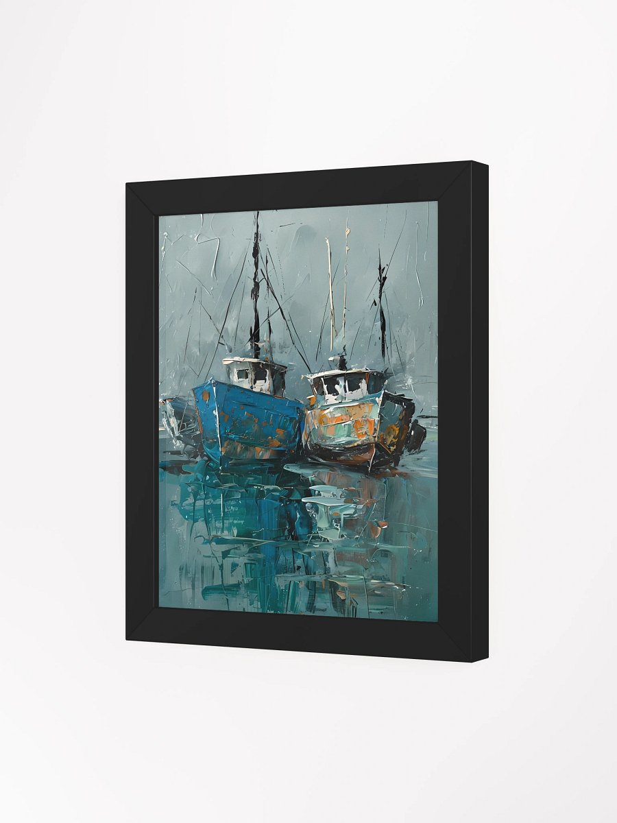 Impressionistic Boats Framed Poster product image (4)