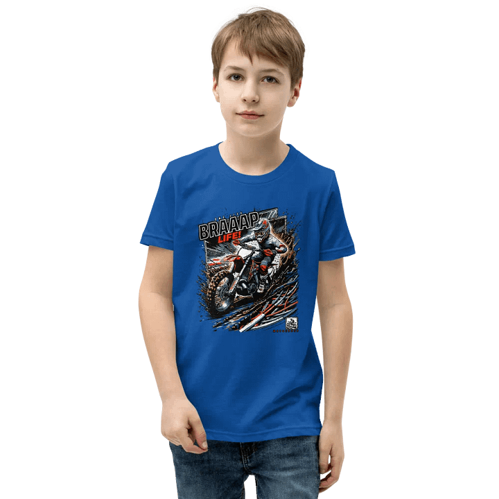 BRAAAP LIFE! Youth Motocross T-Shirt product image (42)