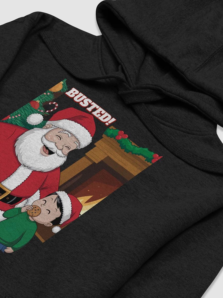 Busted! Santa Catching A Young Boy Eating His Christmas Cookies Hoodie product image (17)