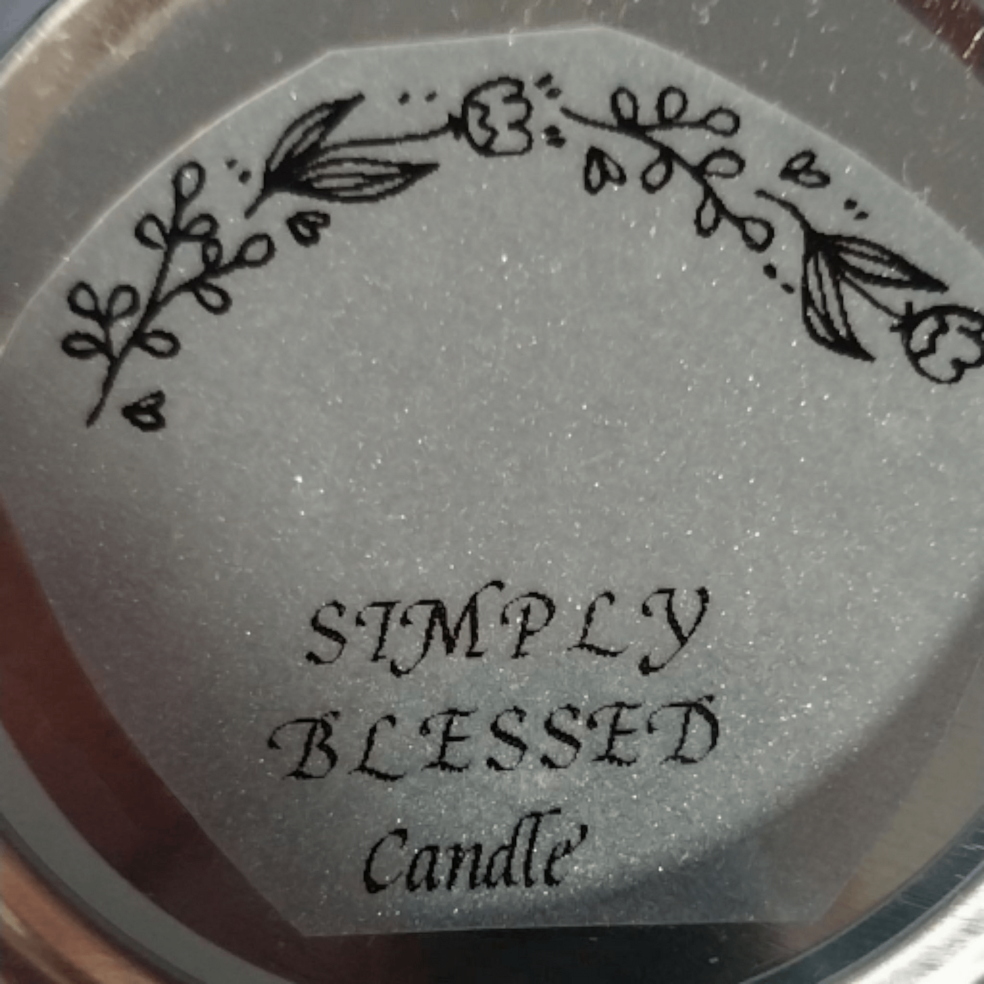 Simply Blessed (intention candle) product image (1)