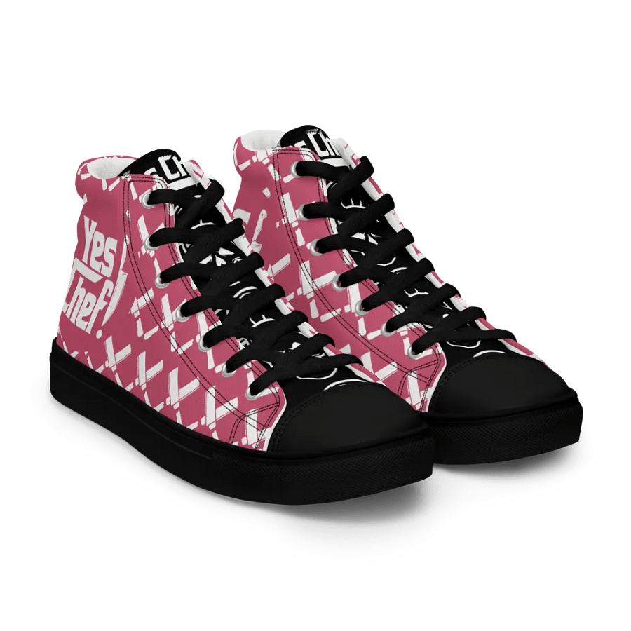 Yes Chef High Top Pink Berry/Black Female product image (7)
