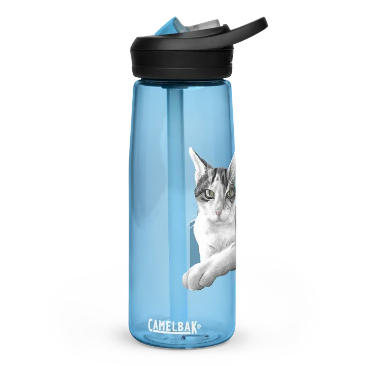 Cat Drawing Water Bottle Straw product image (4)