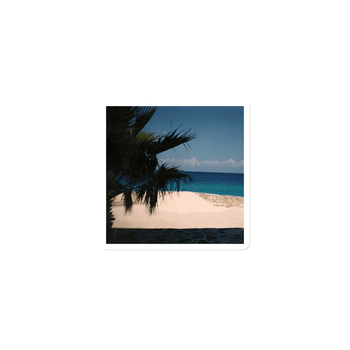 Tropical Paradise Die-Cut Magnet product image (1)