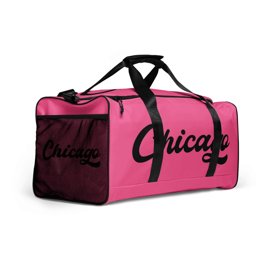 Chicago Script All-Over Duffle Bag product image (7)