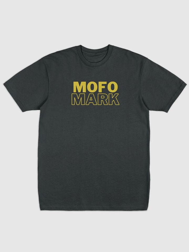 MOFO Mark Black Heavyweight T-Shirt product image (1)